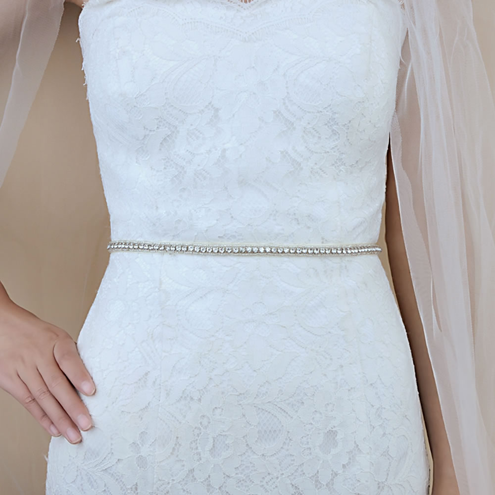 Hochzeit Schärpe Hochzeit Gürtel Ornamente Bund Perle Strass Zubehör Blüte Brautkleid Handgemachte Schärpen Hochzeit Gürtel
