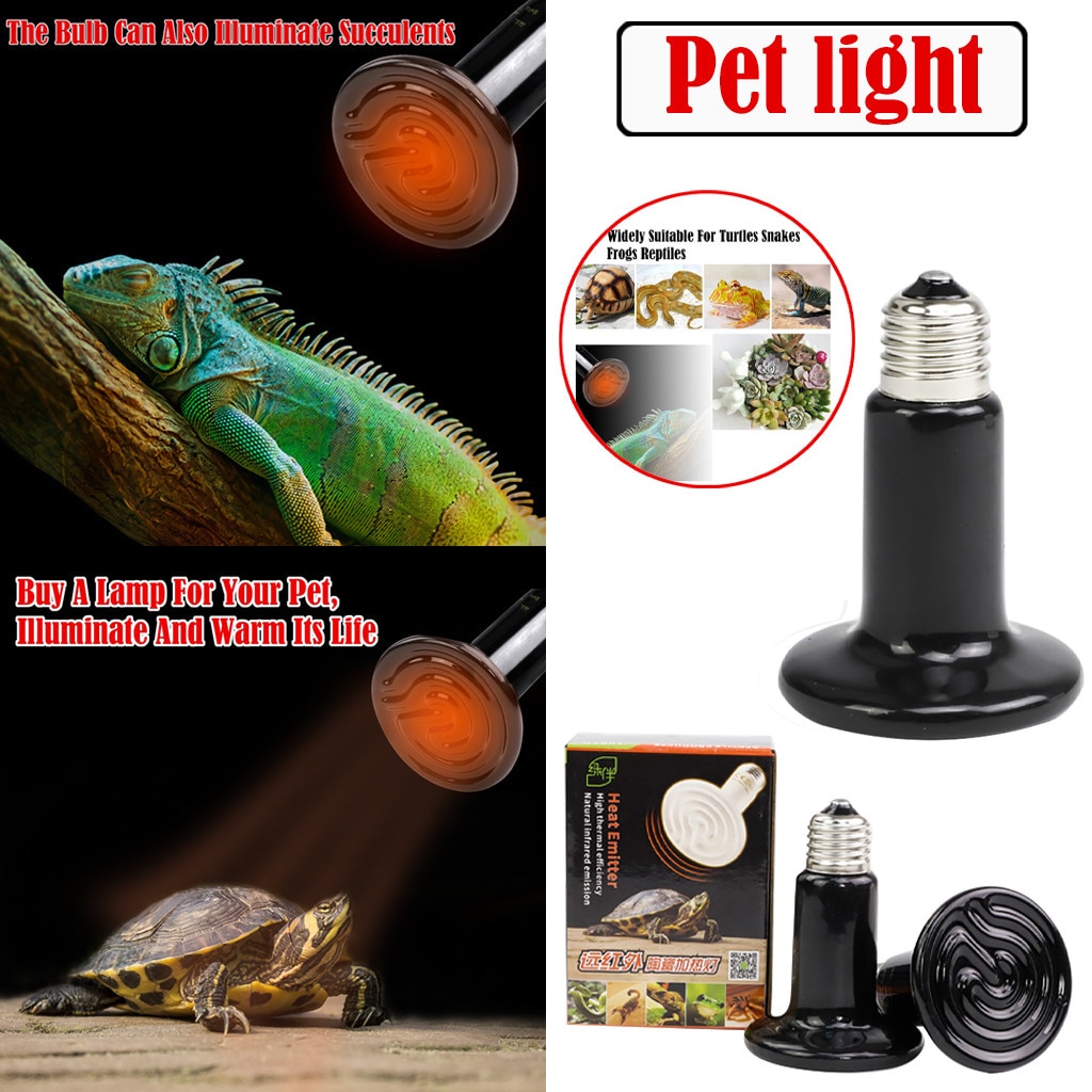 LED Glühbirne 25/50/75w LED Lampe Birne 220v Haustier Wärme Lampe Reptil Terrarium Grübler infrare Keramik Wärme Licht Lampe Birne # 0729LJC