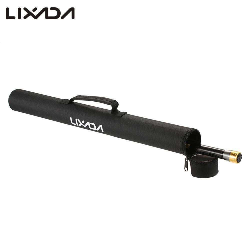Lixada Angelrute Lagerung Tasche Tragbaren Stange Rohre Stange Fällen Angelrute Fass Fliege Angeln Tasche Mehrzweck Angeln Tasche