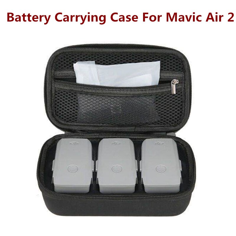 3 Stck Batterien Lagerung Tasche für DJI Mavic Luft 2S Flug Drohne UAV Zubehör Stoßfest Tragetasche Schutz Batterie Pack
