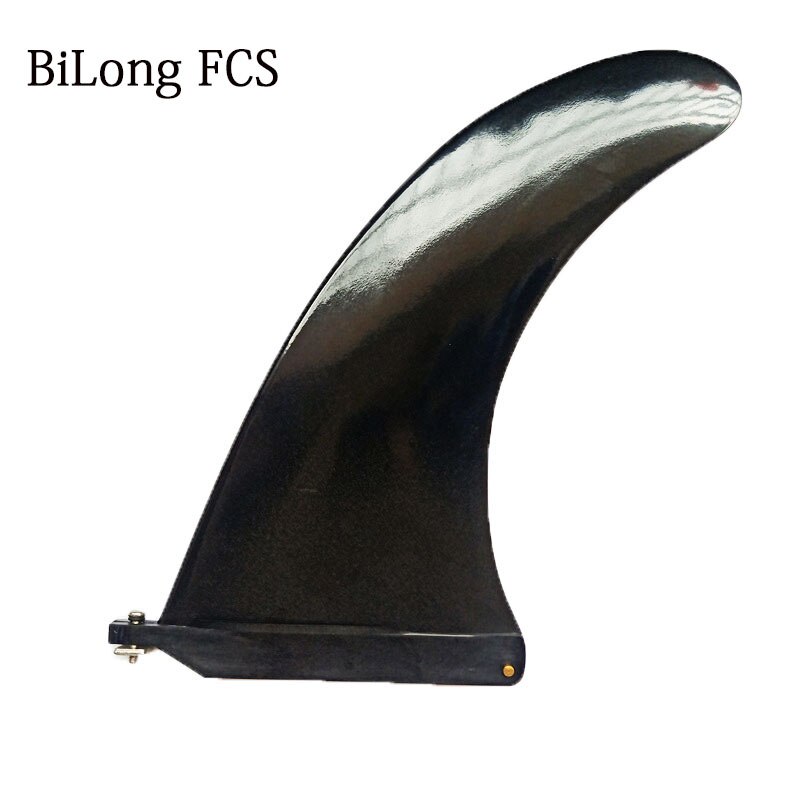 10 zoll für Longboard Flosse UNS Kasten sup zentrum Flossen Fiberglas Nylon Surfen Flossen Fabrik direkt verkäufe Aufblasbare Surfbrett flossen