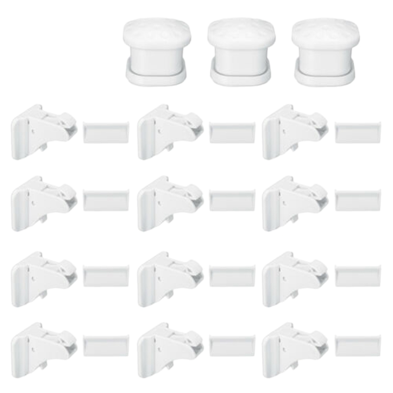 30 Stck Magnetische Schrank Schublade Schrank Sperre freundlicher Baby sicher Art nachweisen Bausatz