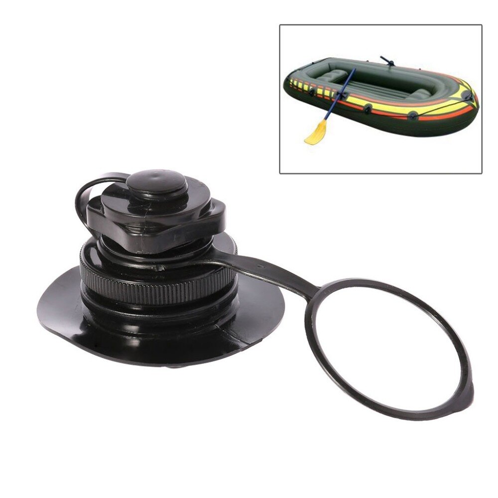 Luft Ventil Kappen Schraube Für Aufblasbare Stiefel Fischerboote Floß Luftmatratze draussen Schwarz