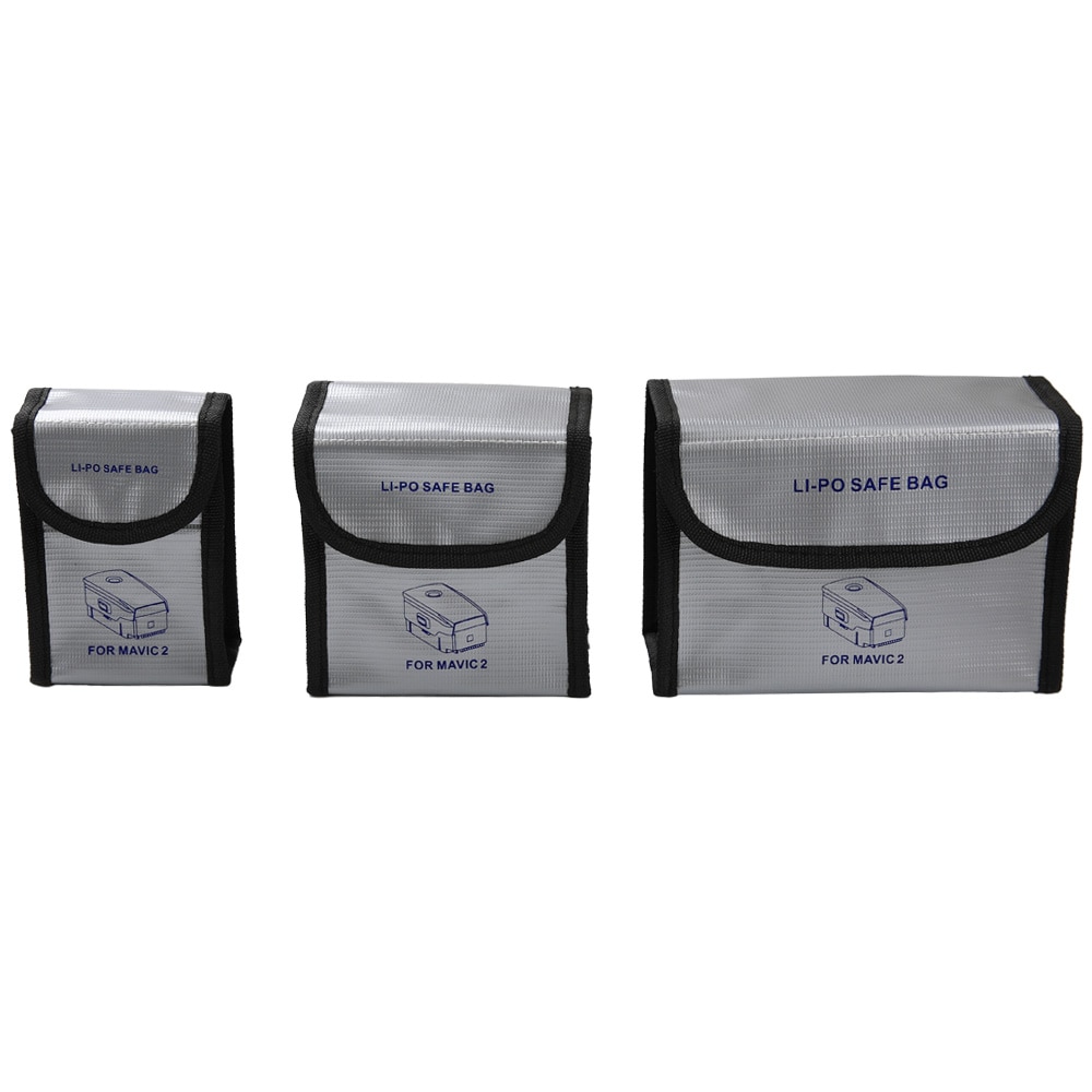 LiPo Sichere Explosion-nachweisen fallen für DJI Mavic 2 Profi/Mavic 2 Zoomen Batterie Schutz Lagerung Tasche Zubehör