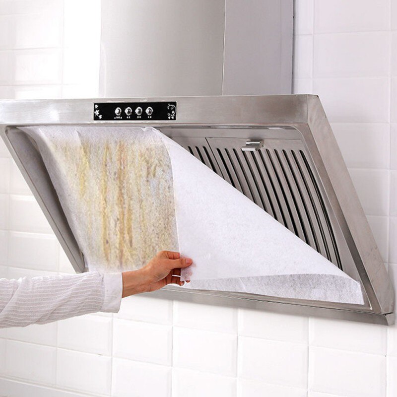 20M Küche Öl Filter Papier vlies Absorbieren Papier Anti Öl Baumwolle Filter Dunstabzugshaube Dunst Fan Schutz Filter