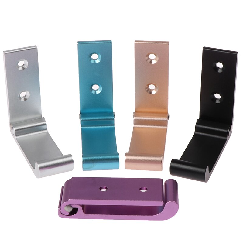 1PC Universal- 5 Farben Kopfhörer Halfter Zauberstab Aufhänger Haken Aluminium Legierung Faltbare Kopfhörer Ständer Halfter Zauberstab Stehen Haken Neue