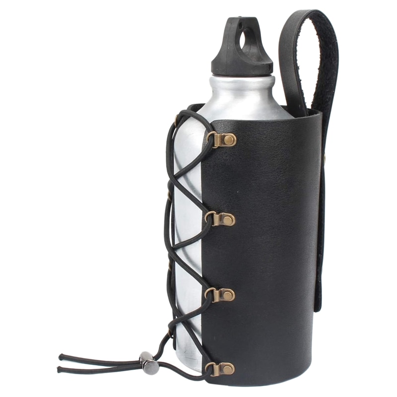 Universal- Tasse Trinken Halfter Leder Hängenden Einstellbare Trinken Halfter für Motorrad Fahrrad UTV