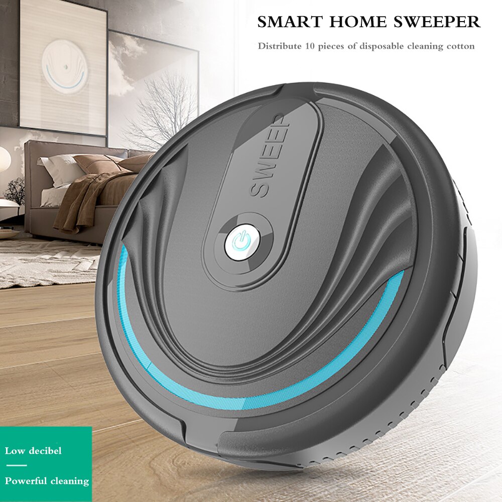 Mini Hause Automatische Kehren Staubsaugen Roboter Boden Reinigung Roboter Vakuum Stumm Automatisch Ändern Richtung Super Saug