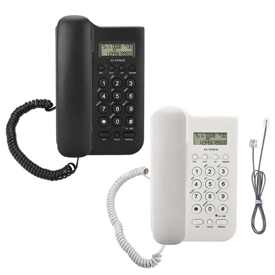 Telefon zu hause Festnetz Telefon Heimat Hotel verdrahtet Schreibtisch Zauberstab-montieren Telefon Anrufer Ich würde Anzeige für Sekretariat Heimat Geschäft Verwenden