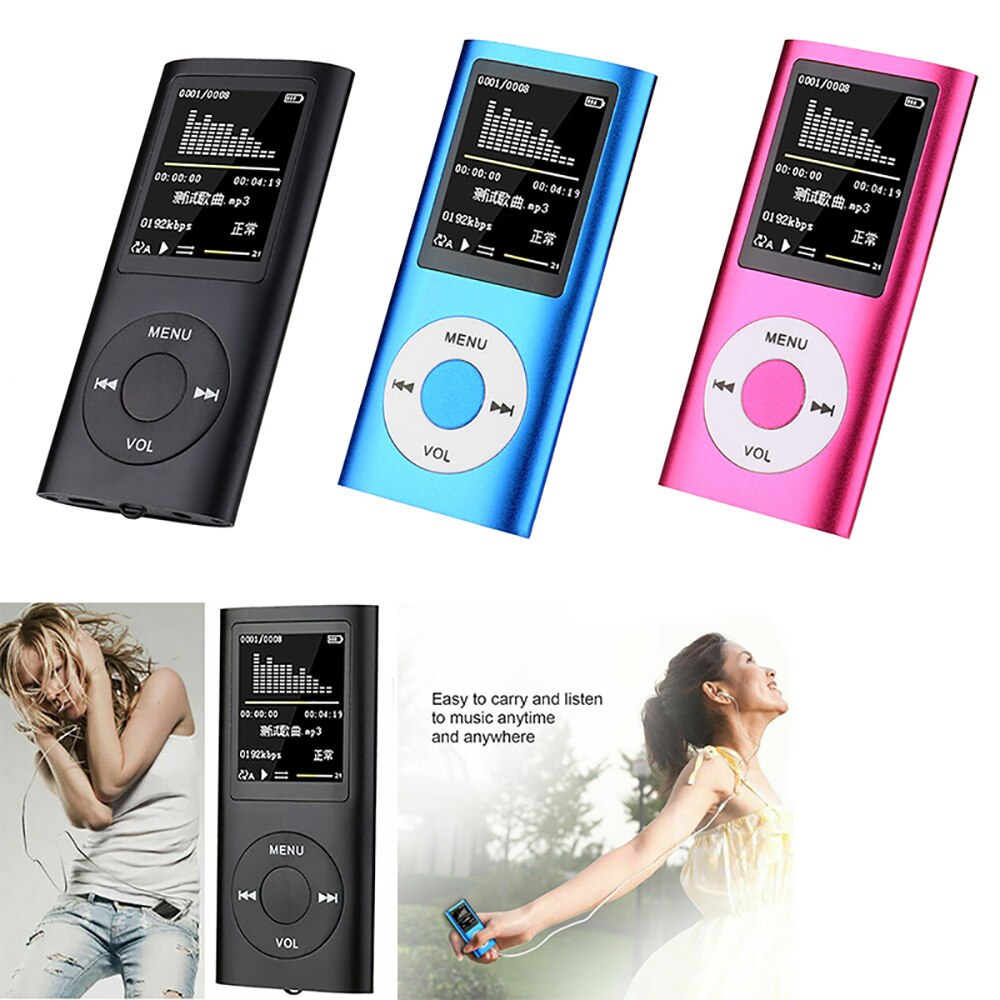 Klassische 32GB Tragbare 1,8 Zoll LCD HD Video Karte MP3 MP4 Musik Video Medien Spieler FM Radio MP4 Spieler unterstützt Musik Medien