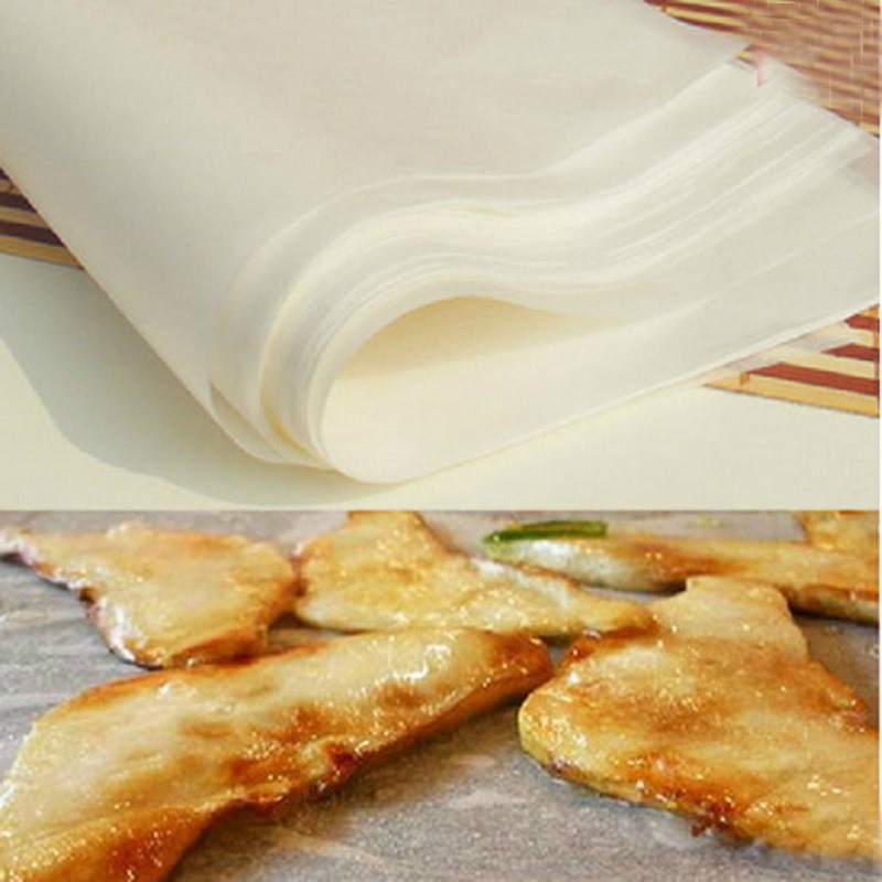 50*35cm 20 stücke NonStick Cookie Blatt Pergament Papier Backen Blätter Pfanne Linie Papier Öl papier Butter nicht-Stock papier