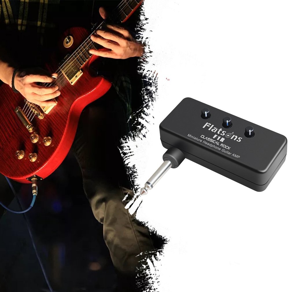 Bequem Und Nützlich Tragbare Lautsprecher Langlebig Und Praktische Tragbare Metall Elektrische Gitarre Lautsprecher F1R