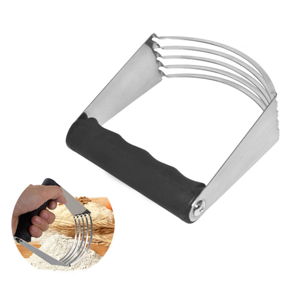 Teig Rührgerät Bäckerei Zubehör Edelstahl Backen Teig Cutter Professionelle Gebäck Cutter mit Klingen Küche Zubehör