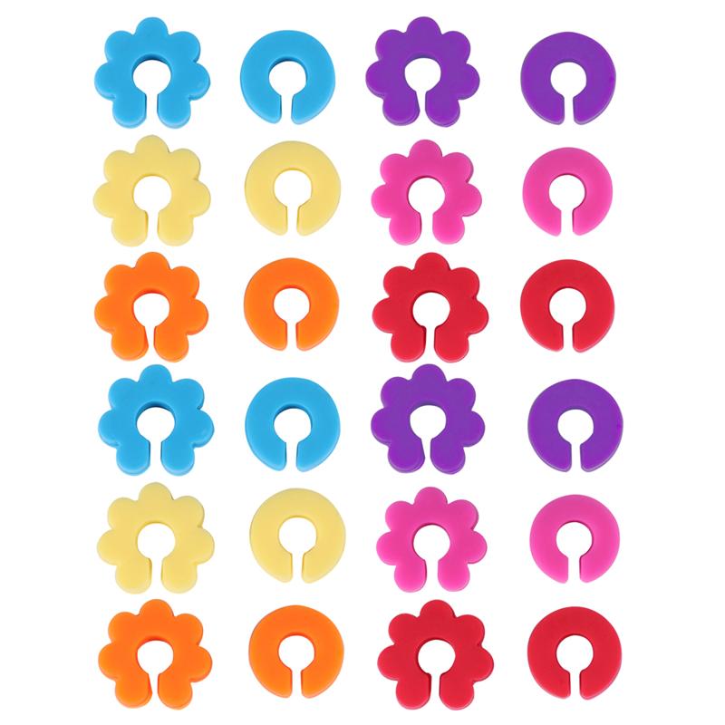 24 stücke Silikon C-Geformte Wein Glas Marker Trinken Tasse Kennung Becher Zeichen Küche Tisch Dekorationen Getränk Wein Marker