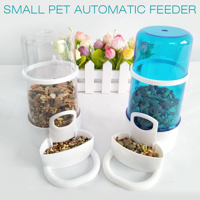 1pc Automatische Haustier Zubringer Hamster Vogel Zubringer Wasser Trinker Samen Haarschneidemaschine Brunnen Käfige Haustier Liefert