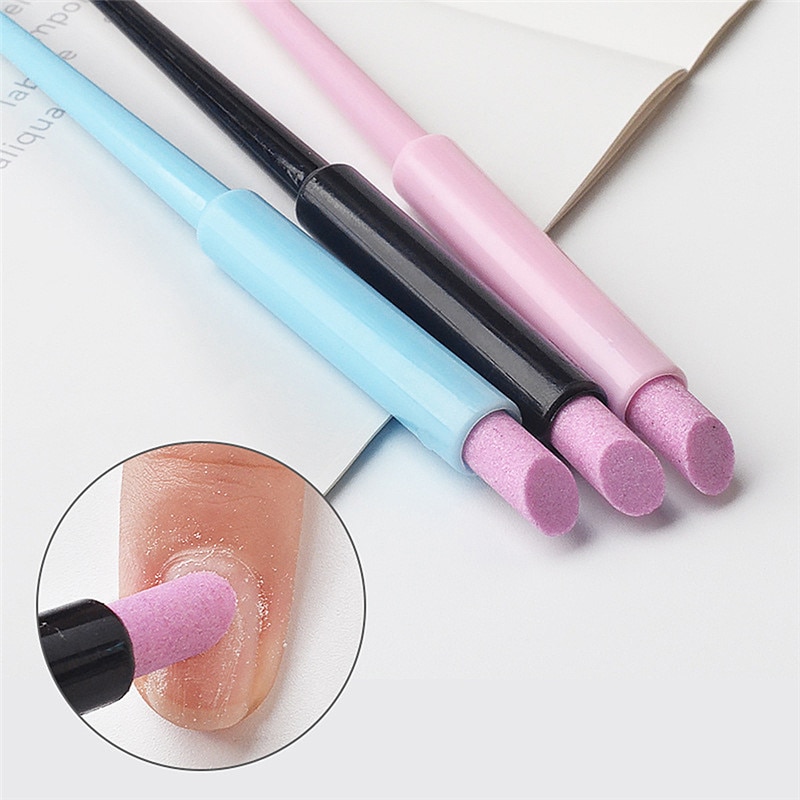 Professionelle Dauerhaft Quarz Poliert Stift Schleifen Manikübetreffend Bohrer Polnischen Werkzeug Peeling Abgestorbene Haut Stift Nagel Kunst Zubehör Werkzeug