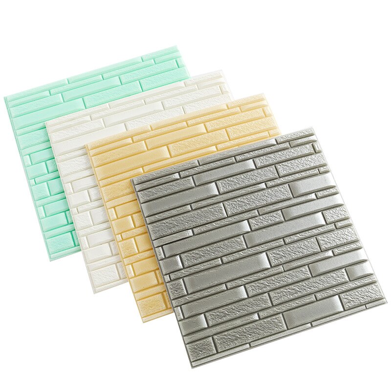 Selbstklebende 3D Zauberstab Aufkleber Nachahmung Ziegel Tafeln Zimmer Aufkleber Dekoration Zauberstab Aufkleber DIY Hause Tapete Küche Schlafzimmer