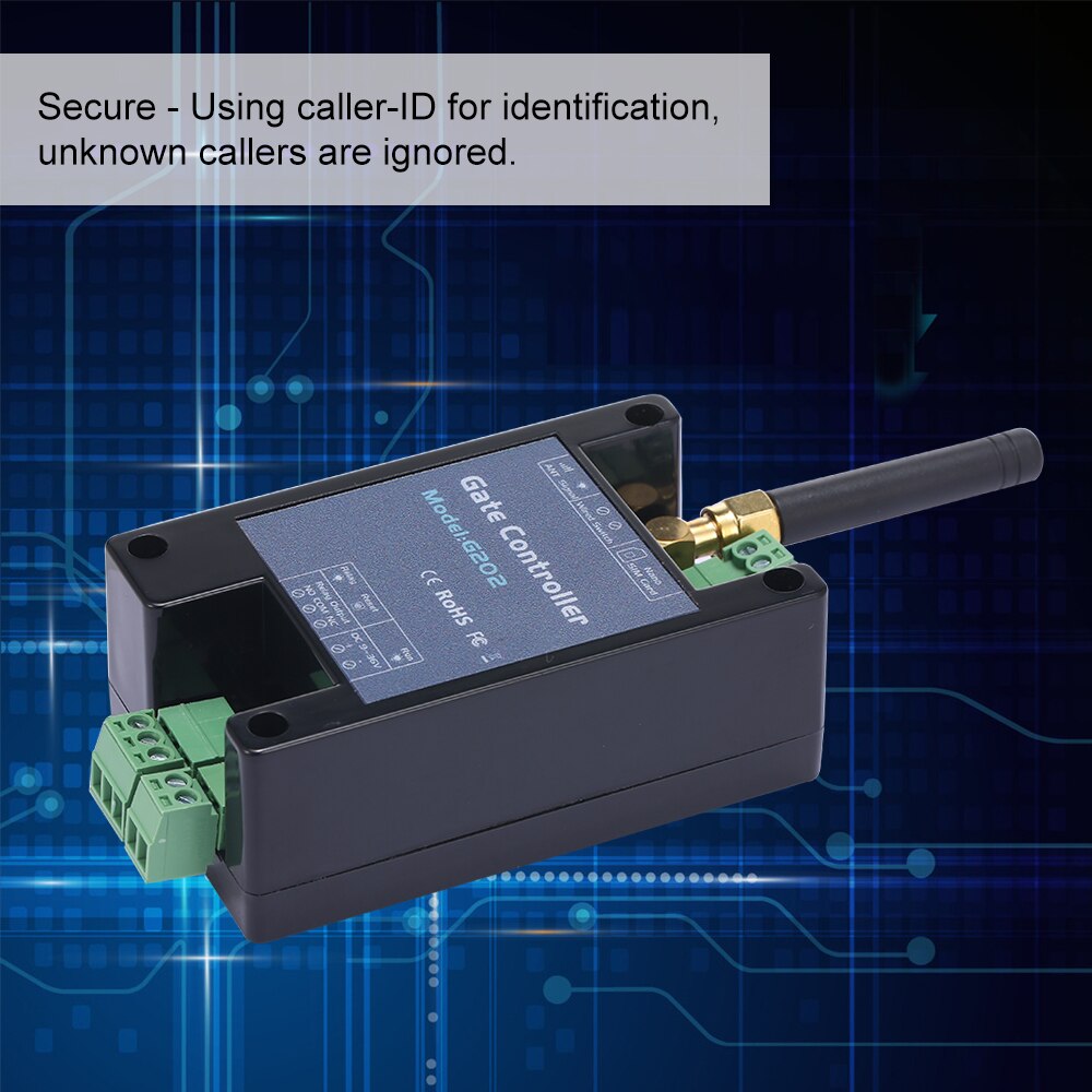 G202 GSM Tür Tor Öffner Fernbedienung an/aus Relais Schalter Fernbedienung Tür Zugang Drahtlose Türöffner Durch Freies anruf SMS Befehl