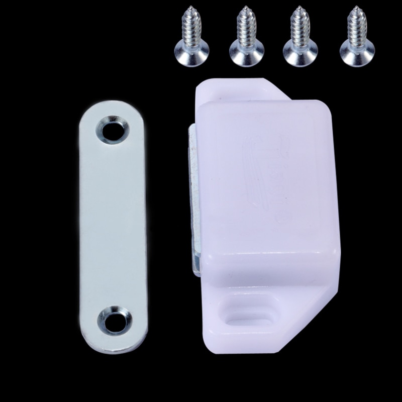 Myhomera 4 Sätze Starke Tür Näihr Magnetische Stille Schrank Tür Fangen verriegeln Magnet Saug Möbel Küche Schrank Schrauben