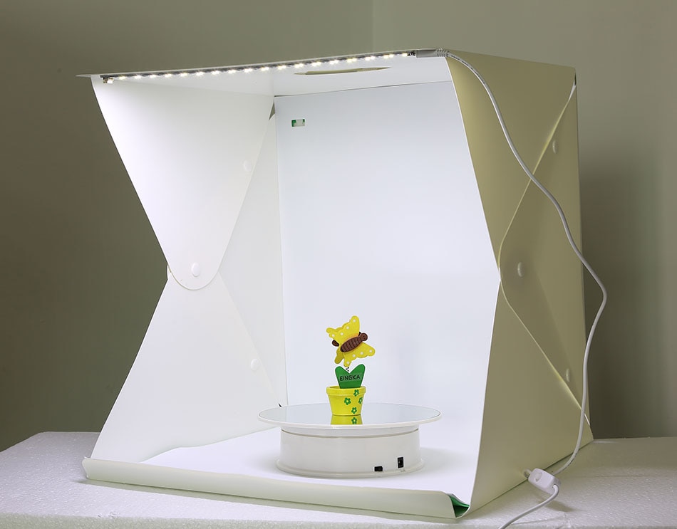40CM Große Größe Falten Leuchtkasten Fotografie Foto Studio Softbox LED Licht Weichen Kasten Foto Hintergrund Bausatz Licht Kasten Geschmack typ