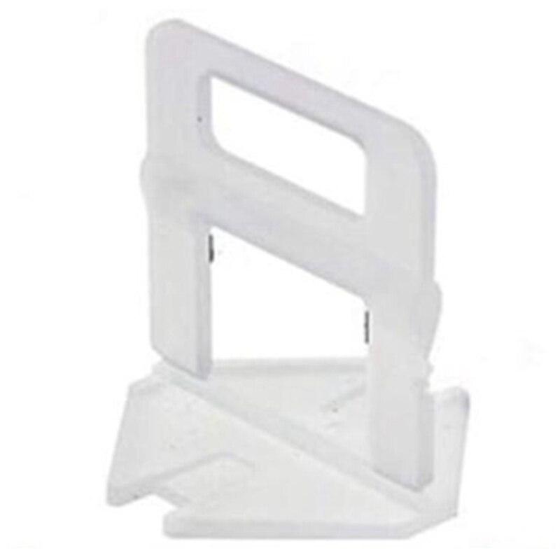 200Stck Fliesen System Clips 1/16 zoll Fliesen Leveler Abstandshalter Mehr flexibel Kombination für Fliesen Nivellierung Installation