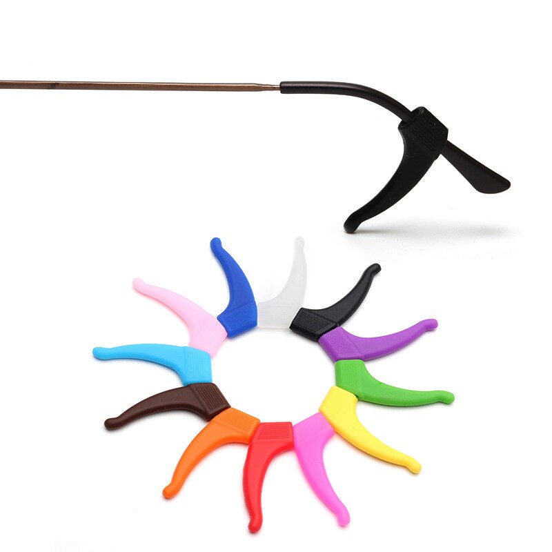 ZRHUA 5 Paar Brillen Anti-Unterhose Ohrenschützer Silikon Halfter Spektakel Brille Brillen Zubehör Gläser Anti-Unterhose Ohr Haken