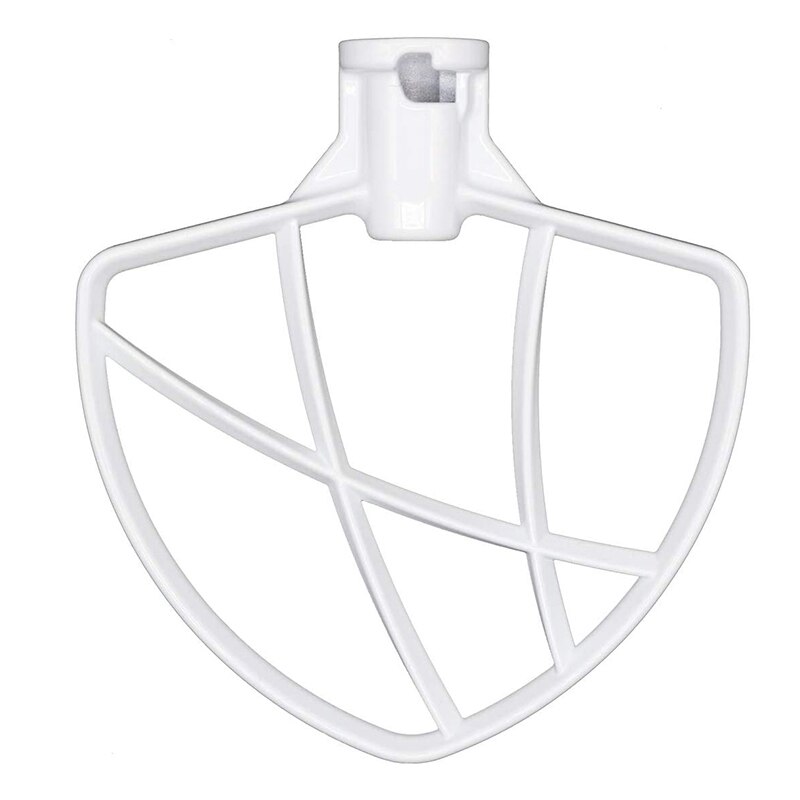 Für KitchenAid Beschichtet Flach Schläger für KitchenAid 6 Quart Schüssel-Aufzug Stand-Rührgerät-Teig Mischen Paddel Pasta Anhänge