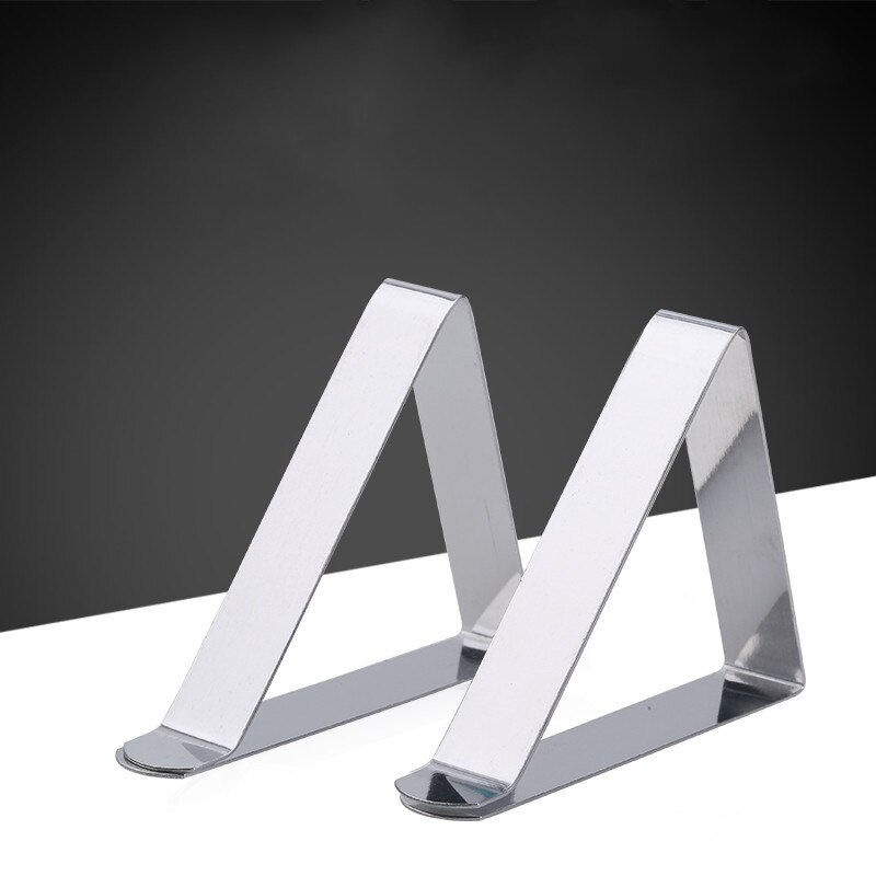 4 teile/satz dauerhaft Edelstahl Tischdecke Schellen Hochzeit Party Promenade Tisch Tuch Tischdecke Abdeckung Halfter Clip