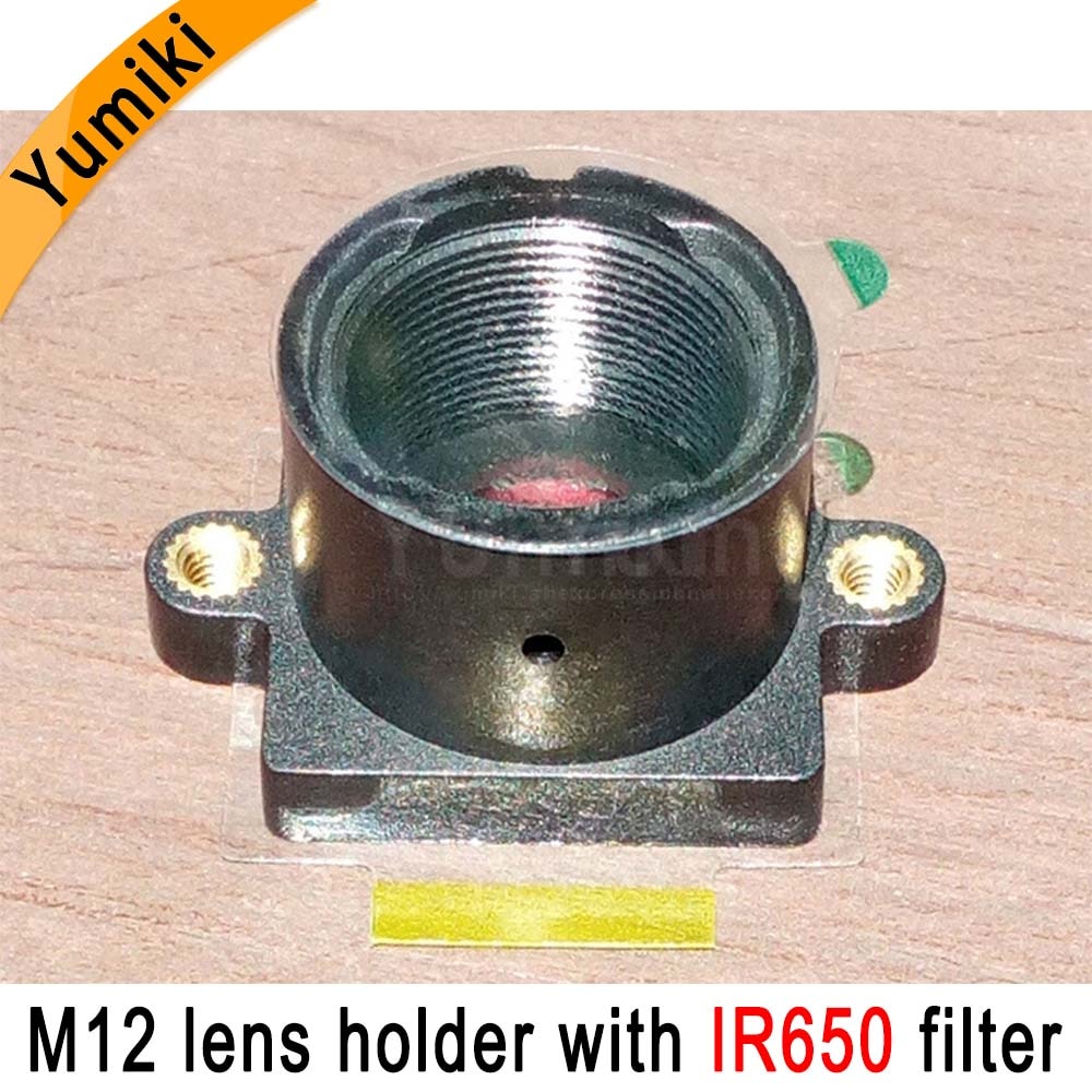 Yumiki M12 Objektiv Montieren MTV Sicherheit Cctv-kamera m12 Objektiv Halfter Halterung mit IR650nm Filter