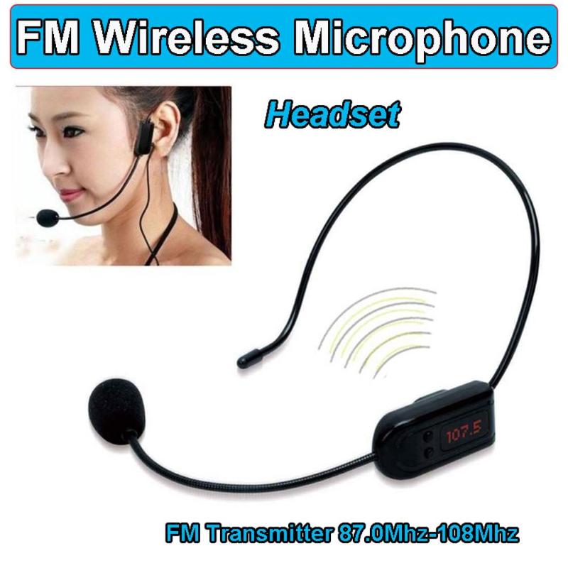 FM Drahtlose Mikrofon Headset Megaphon Radio Mic für Lautsprecher Mikrofon für Lehren Tour führen Treffen Vorträge Rede