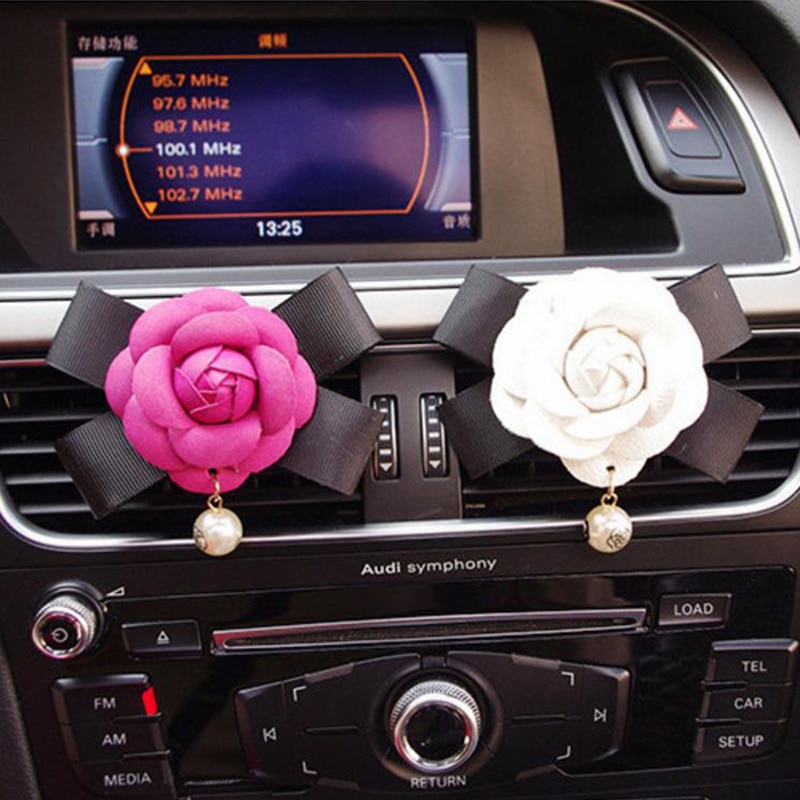 JOORMOM Schmetterling-knoten Weibliche Auto Düsen Clip Modische Individuelle Auto Aromatherapie SchöNe Auto Innen Auto dekoration