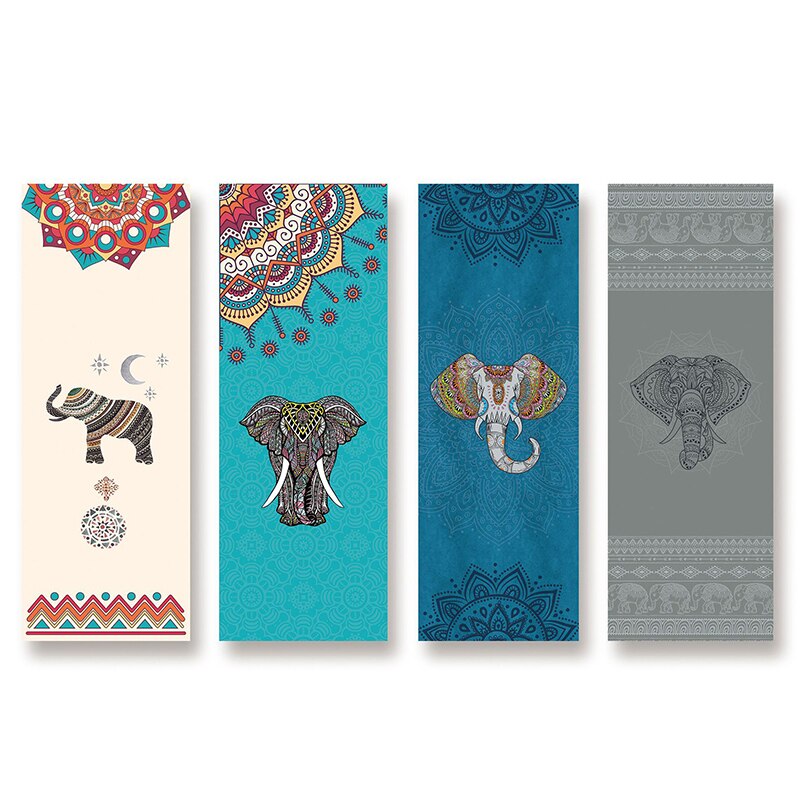 185*63cm Klassische Mandola Yoga Handtuch Diamant Textur Nicht-Unterhose Tragbare Reise Yoga matt Handtuch Pilates Abdeckung Fitness Yoga Decke