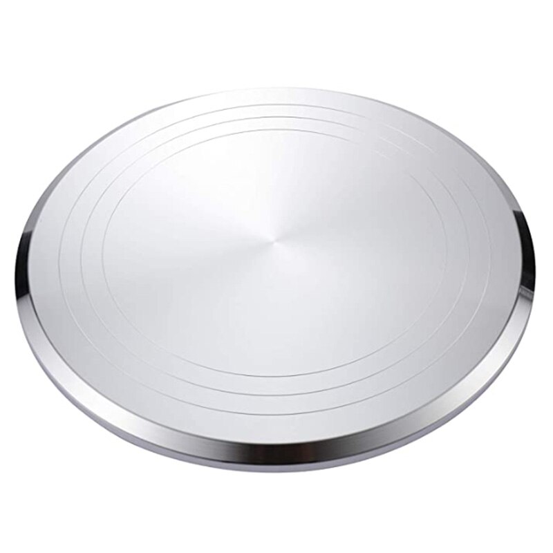 Rotierenden Kuchen Plattenspieler 9-Zoll Aluminium Dekoration Bleiben Panification Gebäck Dekoration Werkzeug