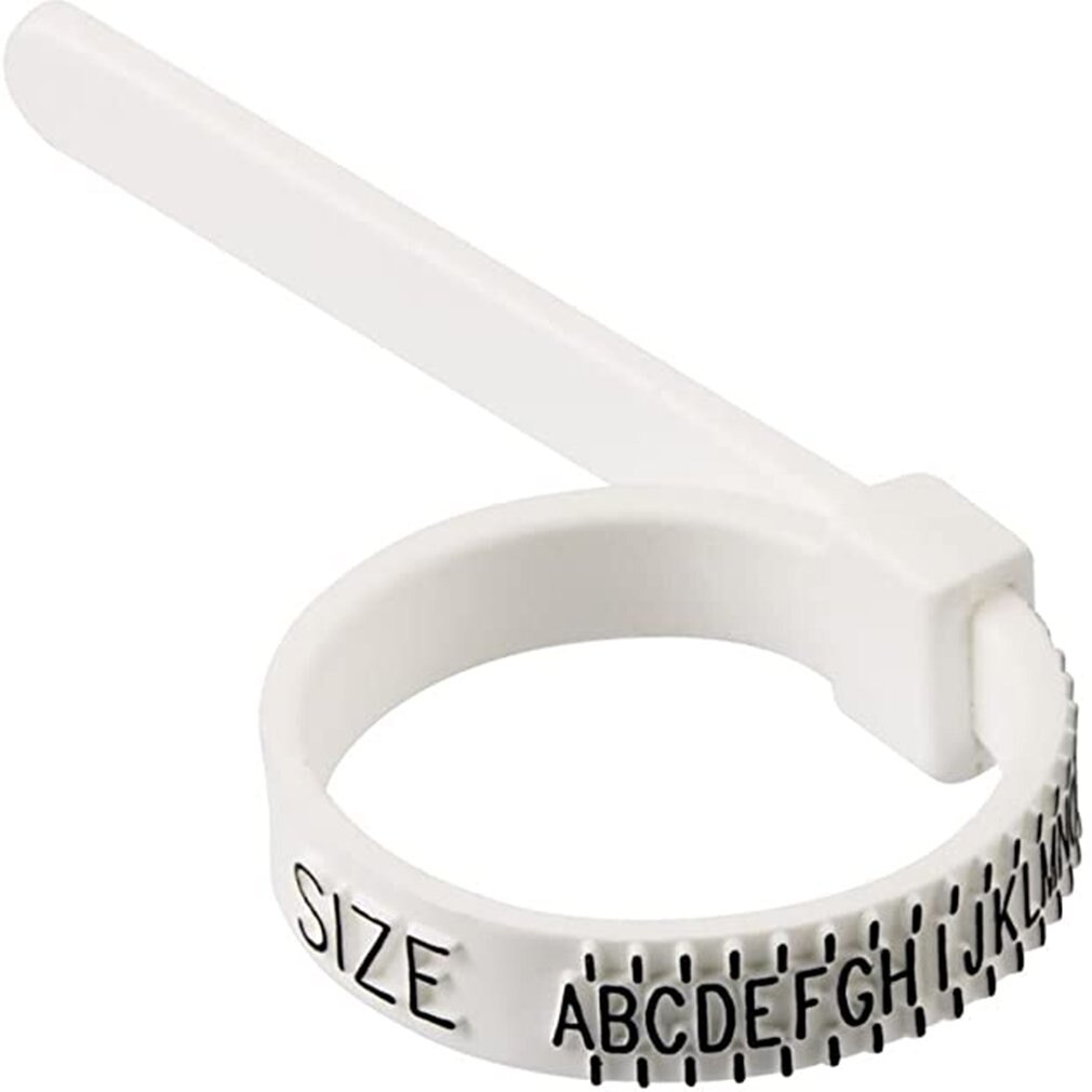 Größe Ring Sizer Kunststoff Finger Dimensionierung Messung Gürtel Uk Ring Größe Messung Überprüfen Sie Ihre Größe Ring Sizer Messen Finger Größe