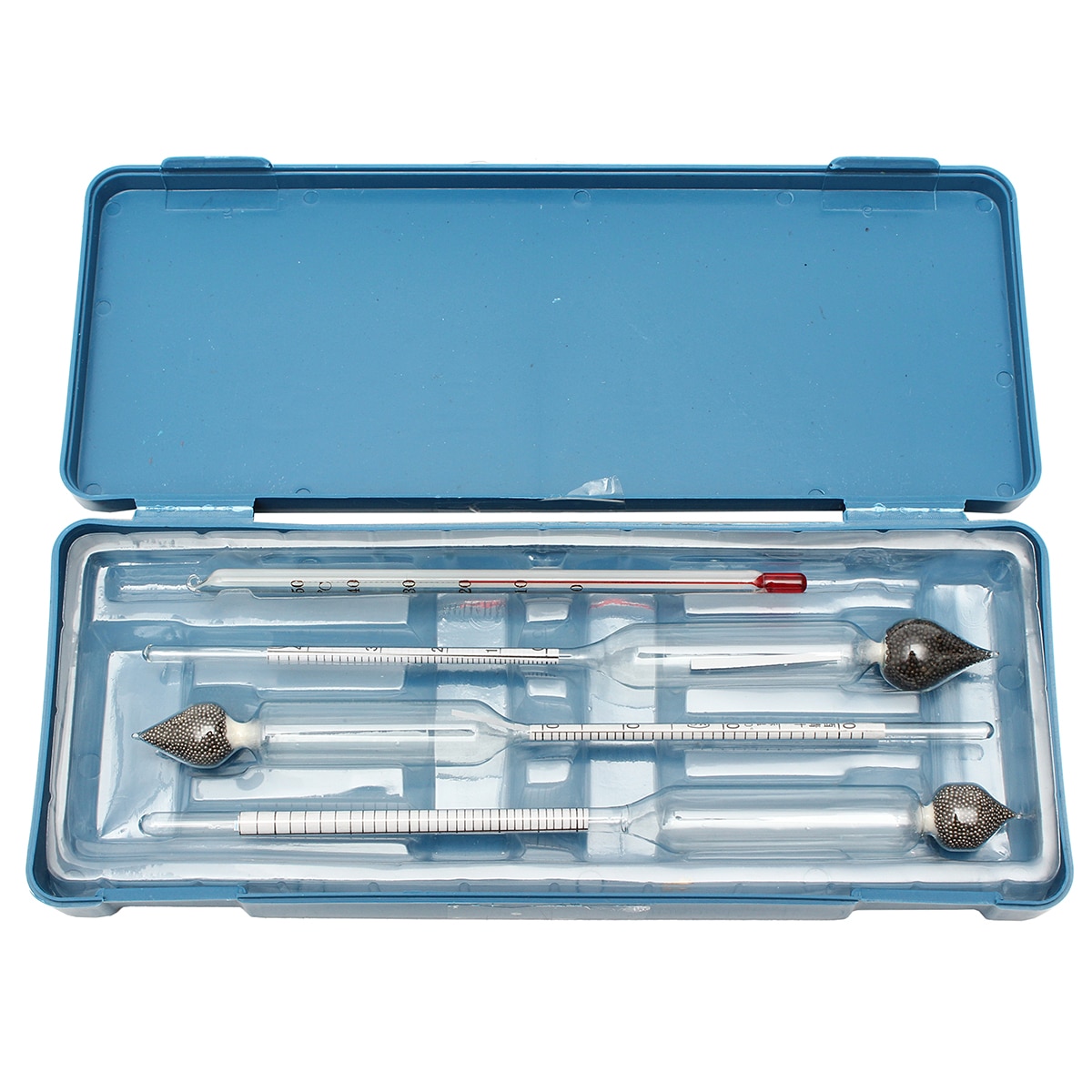 Für Wein Alkohol mit Thermometer Messen Prüfung 3 stücke Wein, Der Hydrometer Alkohol Meter Tester Professionelle Konzentration Meter