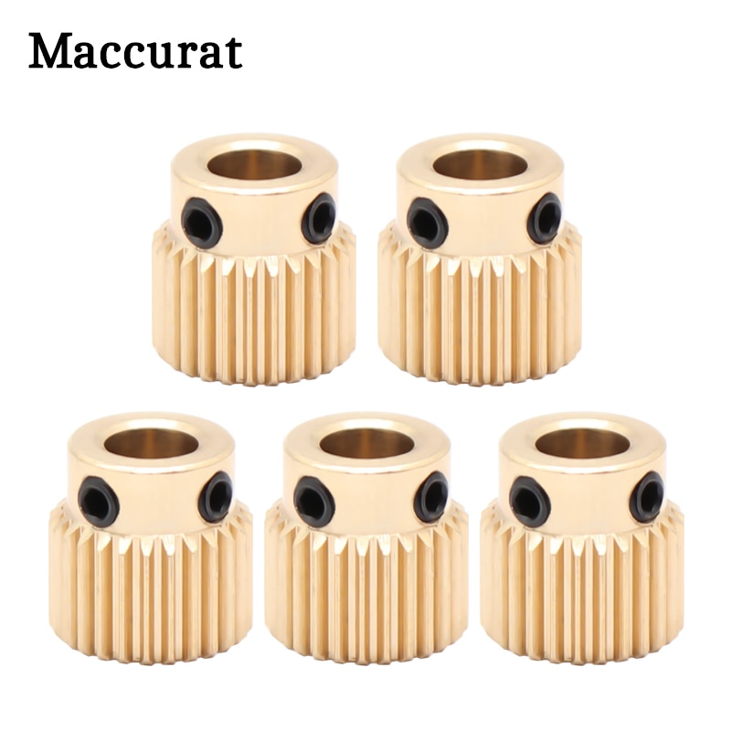 Creality CR-10 Ender-3 3D Drucker Extrusion Rad Durcheinander getriebe Rad 40 Zahn Getriebe für CREALITY 3D Drucker Extruder Filament