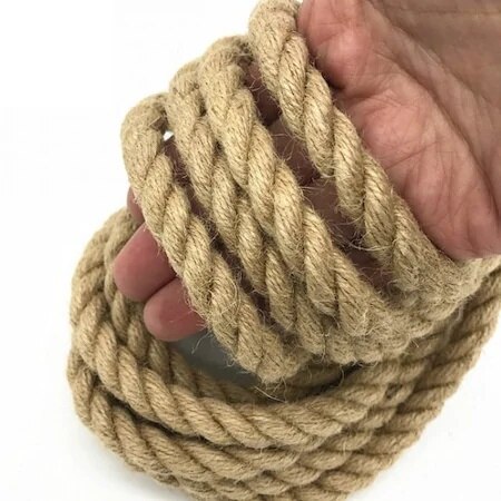 6MM 1. HANF SEIL (Jute-LEINE) İP