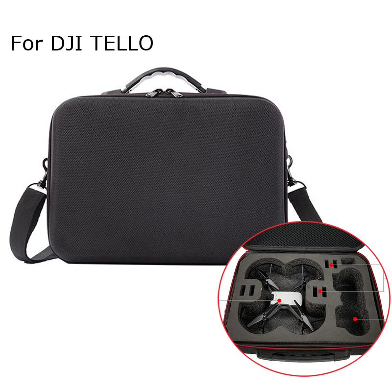 Wasserdichte Tragbare Tasche EVA Hartschalentragekoffer-abdeckung fallen Abdeckung für DJI Tello Drohne Regler Batterie Kabel Handtasche
