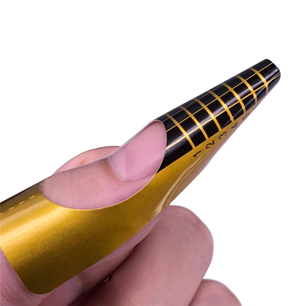 100 stücke Professionelle Französisch Nagel bilden Tipps Nagel Kunst bilden Acryl Spitze Gel NäGel Aufkleber Verlängerung kräuseln bilden Für Nagel polnischen führen