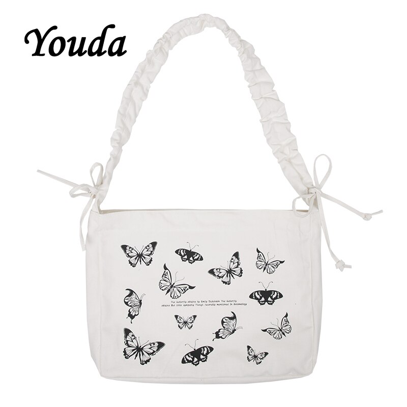 Youda Neue Klassische Stil Umhängetaschen lässig Frauen Schulter Taschen Weibliche Handtasche Original Leinwand Tote Einfache Handtaschen