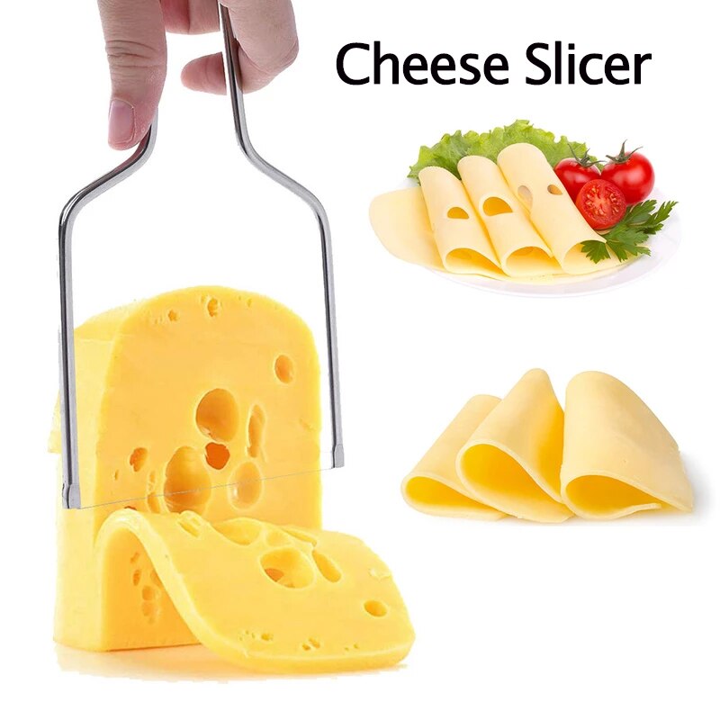 Edelstahl Käse Schneidemaschine Umweltfreundliche Schneiden Bord Butter Kuchen Scheiben Käse Scheiben Foie Gras Scheiben Cutter Küche Werkzeuge