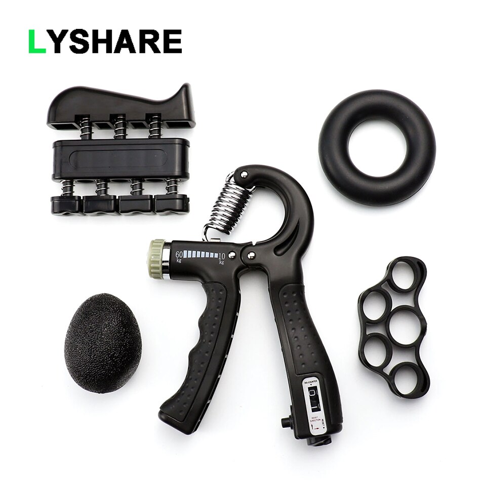 10-60Kg Hand Greifer Fitnessstudio Expander Fitness Hand Griff Dynamometer Finger Schwere Trainer Stärke für Muskel Erholung Hand Trainer