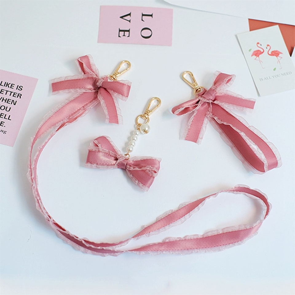 Koreanische Schweiß verträumt Spitze Clever Telefon Gurt Lanyards für iPhone Samsung Dekor praktisch Handgelenk Gurt Seil Telefon Charme Rosette