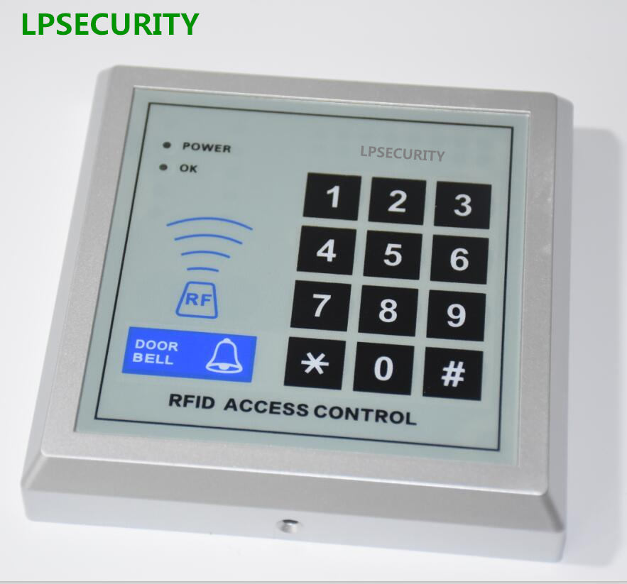 400 benutzer RFID Leser 125 khz Näer Tür Zugriff Kontrolle Passwort Tastatur/tor öffner RFID Karte Keytab Nähe Tür schloss