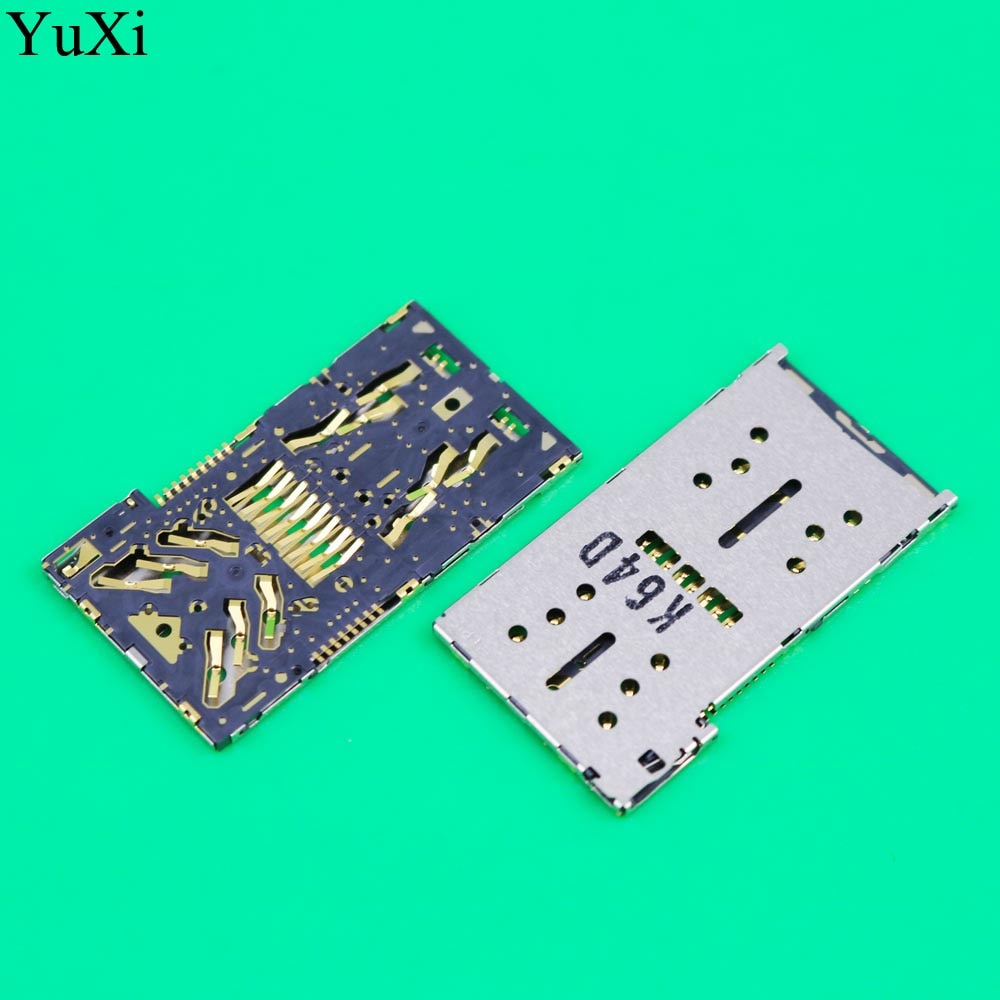YuXi Für Xperia X Kompakte F5321 XZ2 H8216 XZ2 Kompakte H8314 H8324 Neue SIM Karte Leser SIM Karte Sockel SIM Karte Slot