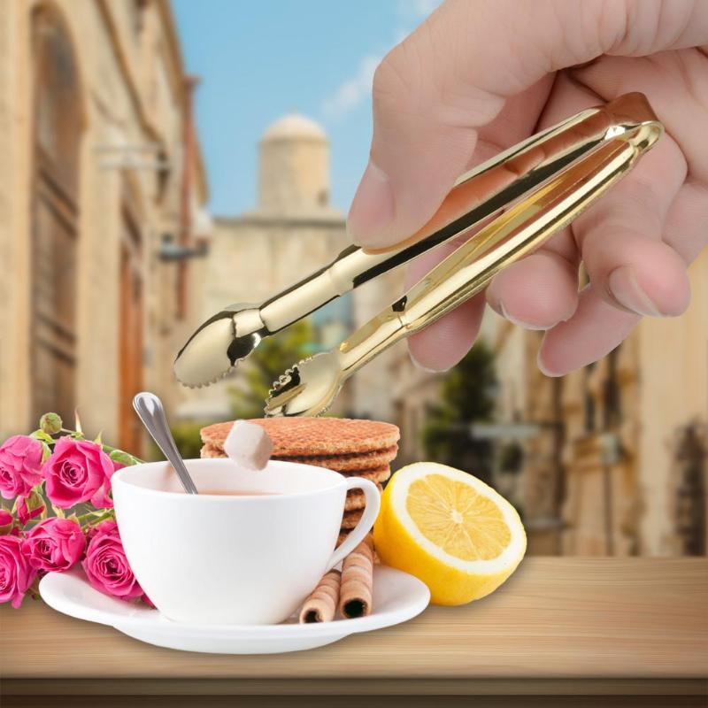 1pc Kaffee Zucker Clip Edelstahl Pinzette Pinzette Mini Klemme Tong Clips Kaffee Wenig Tee Clips Heißer Küche Bar werkzeug Versorgung