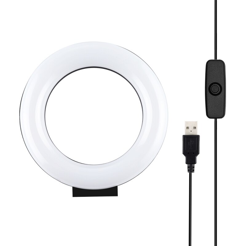 3,6 zoll/12cm Ring Licht LED Selfie Ring Licht Ring Lampe Foto Video Kamera Telefon Licht Ring Licht für Live Video Fotografie