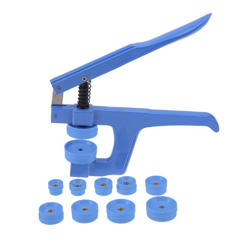 Uhrmacher Uhr Zurück Abdeckung Presse Werkzeug 11 Stirbt Uhr Zurück Abdeckung Drücken Batterie Ersetzen Hand Quarz Uhr Reparatur Werkzeug Bausatz