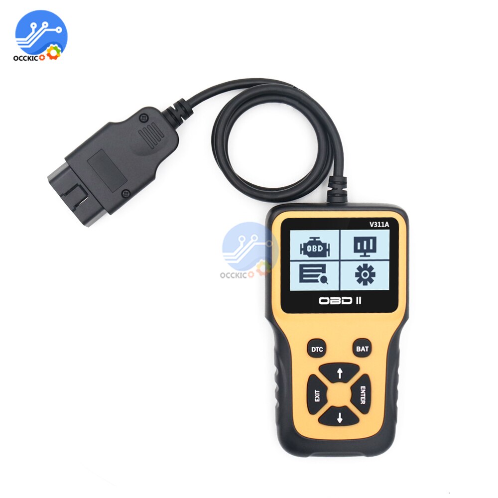 V311A Auto Code Leser OBD2 Scanner Auto diagnostizieren-Werkzeug Lesen Und Klare Fehler Code fehler diagnostizieren Instrument scannen detektor