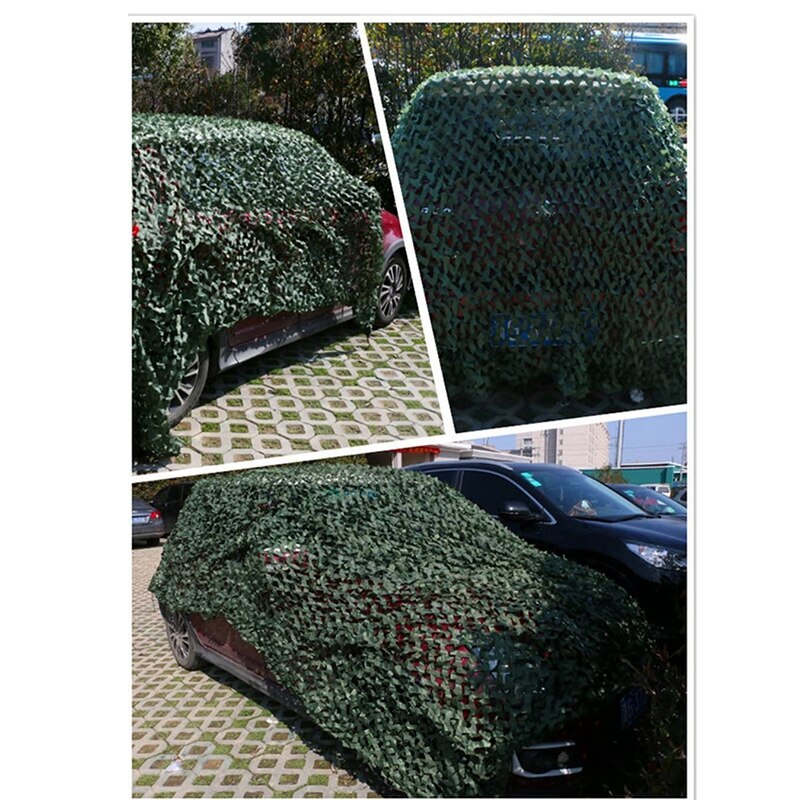 2Mx Heimat Garten Liefert Auto-Deckt Markisen Tarnung Netz Polyester Oxford UV Auto Garagen Dekoration